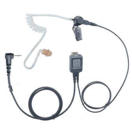 One Wire Covert Acoustic Tube Earpiece for  Motorola Single Pin