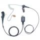 One Wire Covert Acoustic Tube Earpiece for Icom