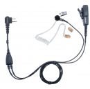 Basic Two Wire Covert Earpiece Motorola 2 pin