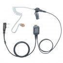 Basic One Wire Covert Earpiece for Kenwood 2 pin