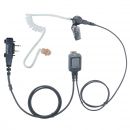 Basic One Wire Covert Earpiece for Icom 2 pin