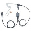 Basic One Wire Covert Earpiece for Motorola Single Pin
