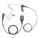 One Wire Covert Earpiece for Icom 2 pin