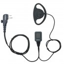 D Shape Earpiece - PD6, PD4 & TC series