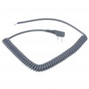 Icom Airband Curly Cable