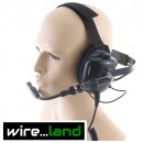 Behind-the-Head Comms Ear-Defenders for any radio.