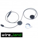 Helmet Kit with noise cancelling Mic