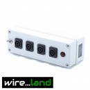 Wire intercom AA battery pack
