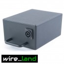 Wire intercom reachargeable battery pack