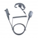 Hook Shaped Earpiece with Mic & PTT for Hytera PD605 and X1