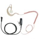 Clear Earpiece, Mic & PTT Vertex