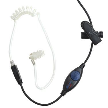 MK-TCC-1W | McKay One wire acoustic tube earpiece with quick release tube