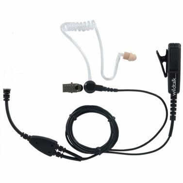TCC-2W-S | Basic Two Wire Covert Earpiece Straight Plug