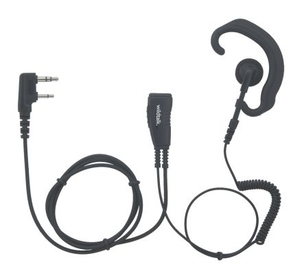 Hook shape earpiece for kenwood.