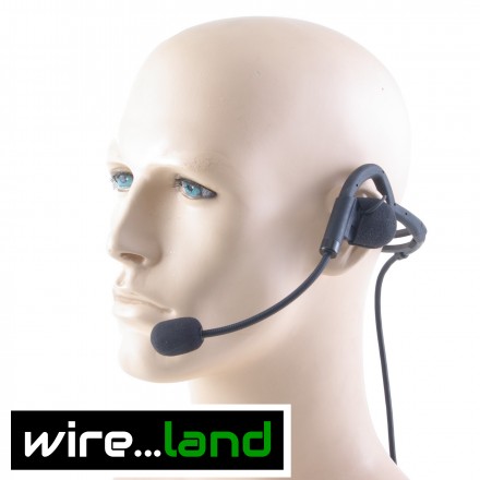 Lightweight Headset for full duplex intercom