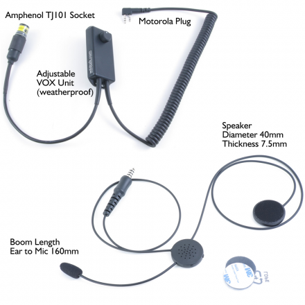 Motorcycle VOX unit for Motorola