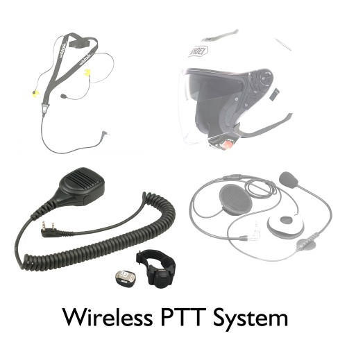 WPTT-CCC-K | Wireless PTT for Motorcycling and Airsports