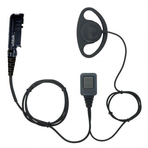 DCC-DP2 | D Shape Earpiece for Motorola DP2400 & DP2600
