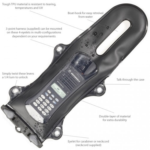 AQ-229-VHF-PRO | Aquapac Radio Case VHF Pro