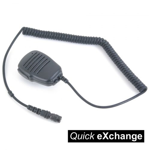 CCC-QX | Remote Speaker Mic. QX Quick Exchange Plug