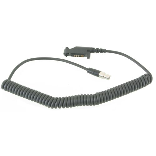 PEL-CURLY-PD6  | Cable for  Peltor Flex and Hytera PD605
