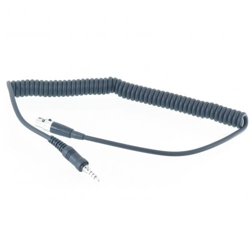 PEL-CURLY-IM2 | Icom M93 Cable for Peltor Flex