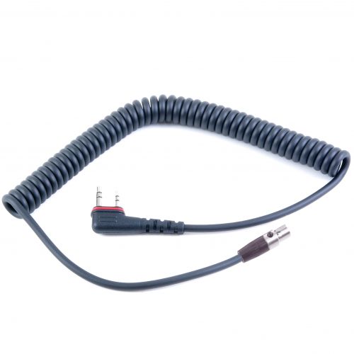 PEL-CURLY-FLX2-IP | Cable for  Peltor FLX2 and Icom IP100