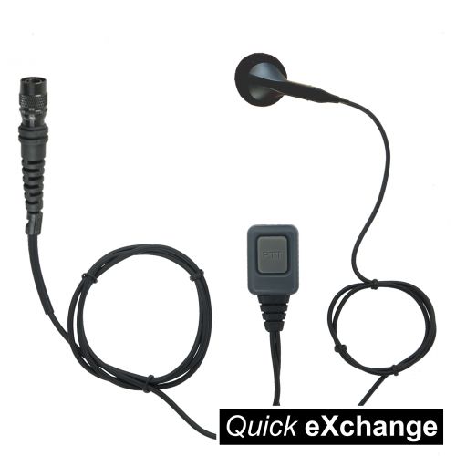 BCC-QX | Basic In-ear Earbud with Mic & PTT