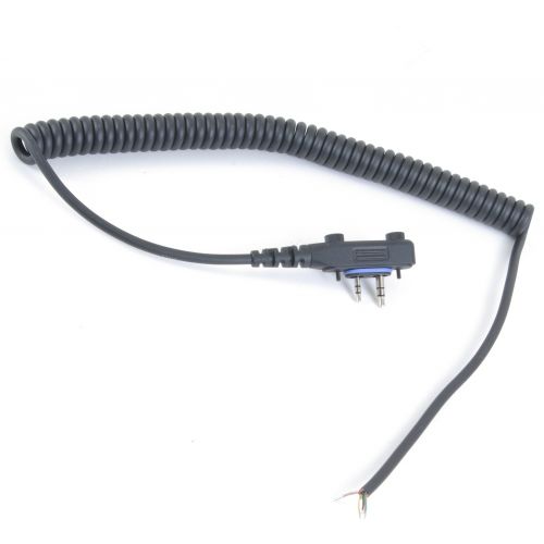 CURLY-IS | Icom Screw Down Plug Curly Cable
