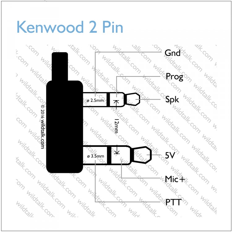Curly K Kenwood Cable Wildtalk, Kenwood Speaker Mic Wiring Diagram
