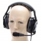 MSA Sordin Radio Ear-Defenders. Passive Cable Connected